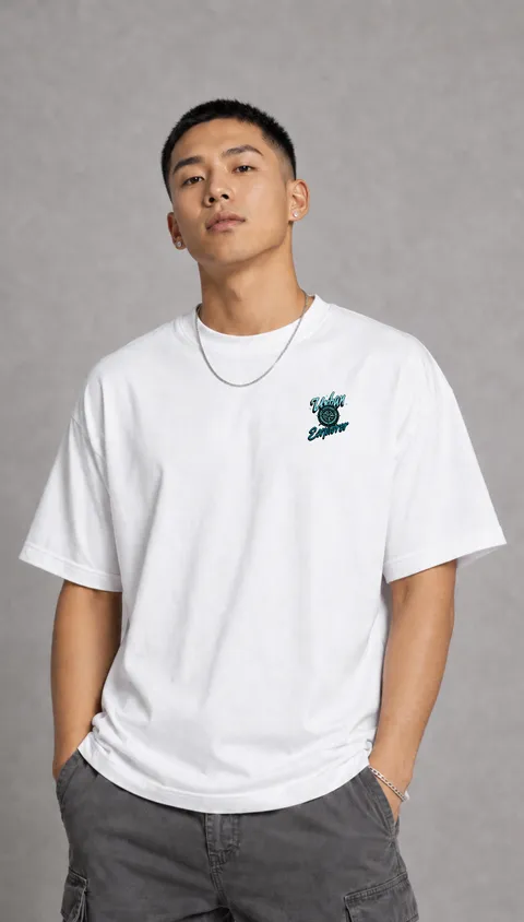 Remera Over Urban Explorer, vista 2