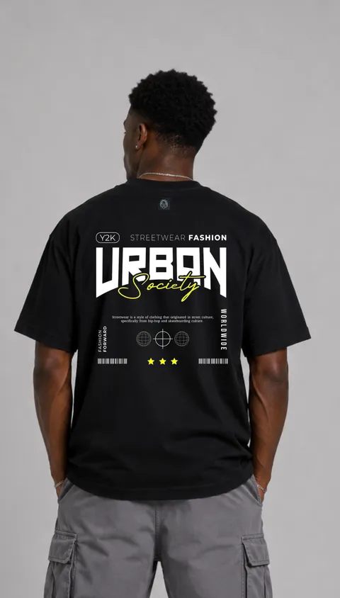 Remera Over Urban Society, vista 1