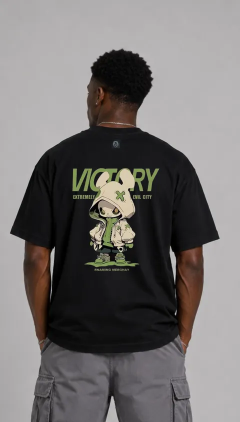 Remera Over Victory, vista 1
